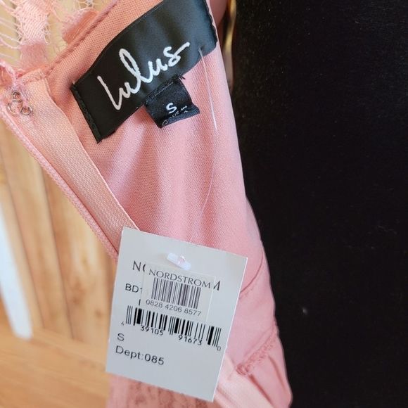 LULU'S Unending Love Blush Pink Lace Maxi Dress - Picture 11 of 13